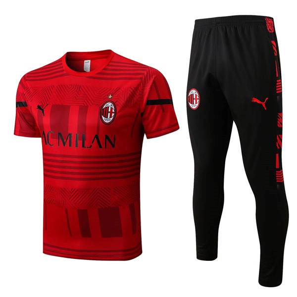 Maglia AC Milan Set Completo 22/23 Rosso